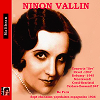 Ninon Vallin Concert Live