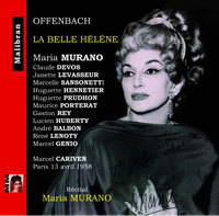 Maria Murano La Belle Helene - Offenbach 2CD 